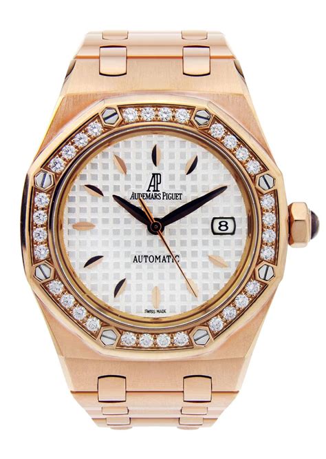 women's ap rose gold watch